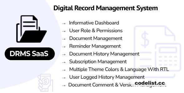 DRMS SaaS v1.7 - Digital Record Management System