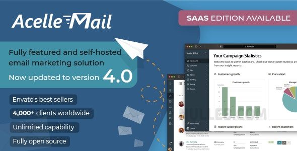 Acelle v4.0.26-p3  Email Marketing Web Application