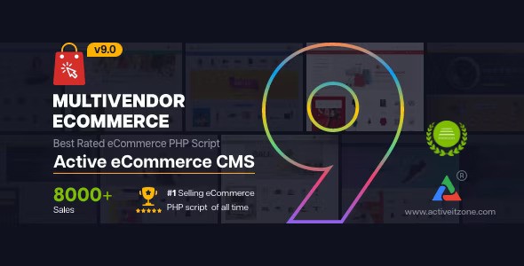 eCommerce  : Active eCommerce CMS v9.2