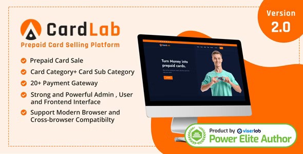 CardLab v2.0  Prepaid Card Selling Platform