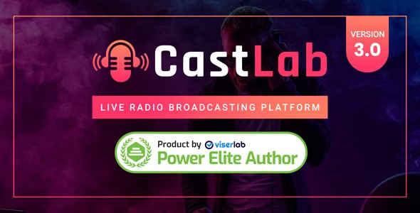 CastLab v3.0  Live Radio Broadcasting Platform