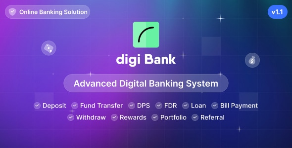 Digibank v1.1  Advanced Digital Banking System with Rewards
