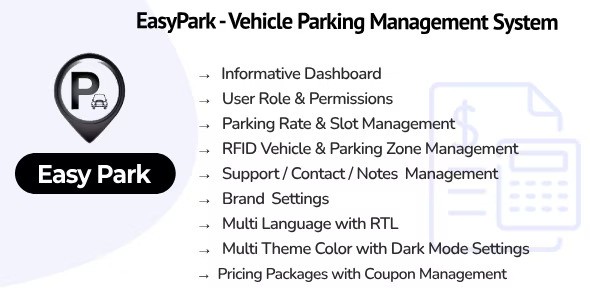 EasyPark SaaS v1.4  Vehicle Parking Management System