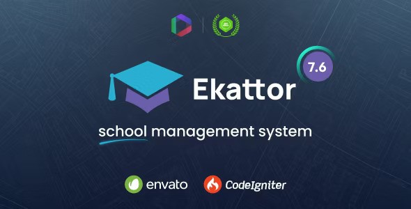 School Management System : Ekattor School Management System v7.6