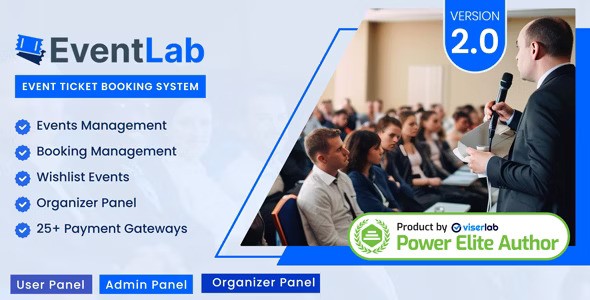 EventLab v2.0  Event Ticket Booking System