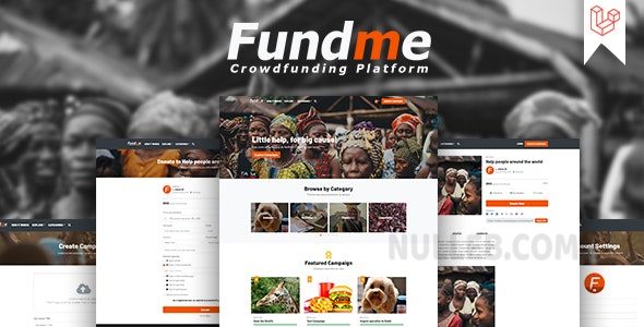 Fundme v5.3  Crowdfunding Platform