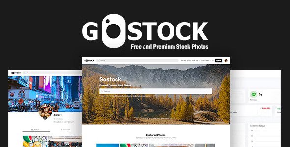 GoStock v5.3  Free and Premium Stock Photos Script