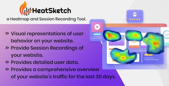 HeatSketch v2.9  Heatmap and Session Recording Tool (SaaS Platform)