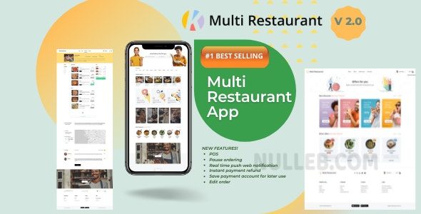 Food/Restaurant  : Karenderia Multiple Restaurant System v1.1.8