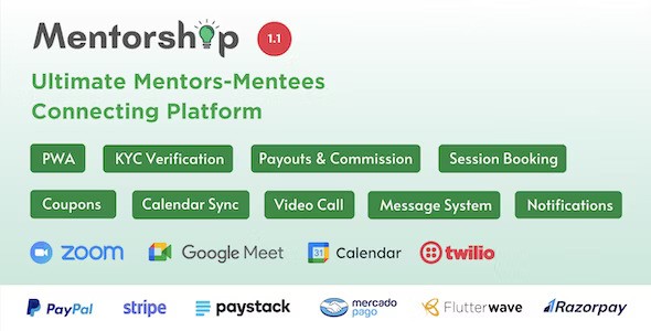 Mentorship v1.1  Ultimate Mentors Mentees Connecting Platform