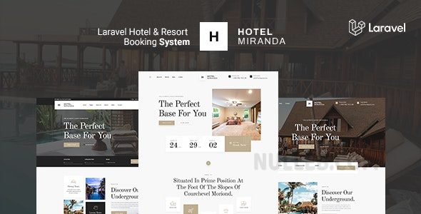Miranda v1.42.1  Laravel Hotel & Resort Multilingual Booking System