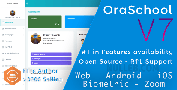 School Management System : Ora School Suite v7.0  Ultimate school management system
