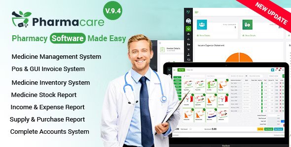 Pharmacare v9.4  Pharmacy Software Made Easy