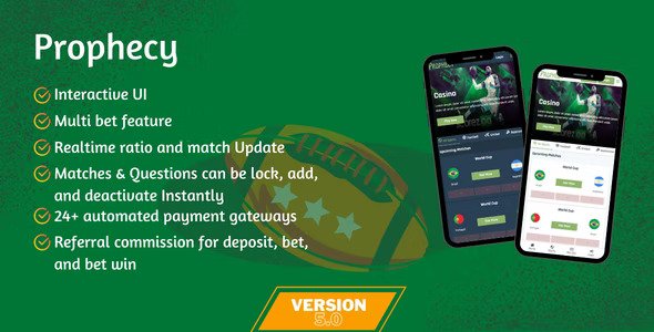 Prophecy v5.1.0  An Online Betting Platform