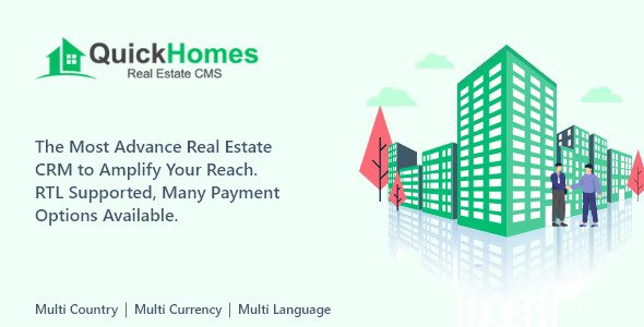 QuickHomes v1.3  Real Estate CMS PHP Script