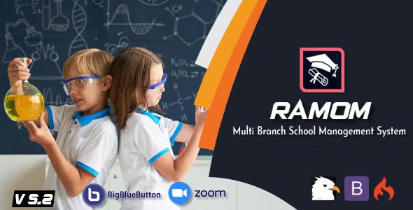 School Management System : Ramom School v6.0  Multi Branch School Management System