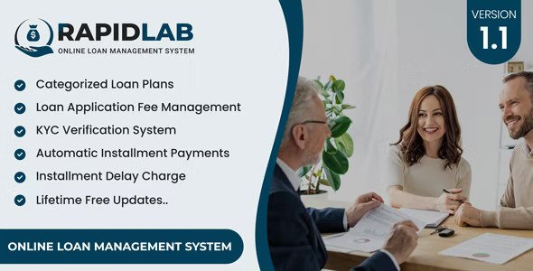 RapidLab v2.0  Online Loan Management System