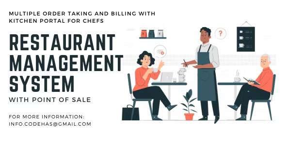 Restaurant POS v0.0.5  Restaurant management system with kitchen display