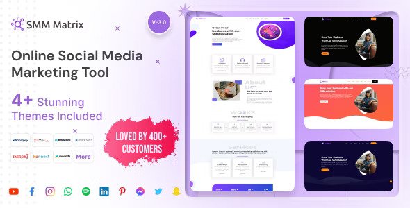 SMM Matrix v3.2  Social Media Marketing Tool
