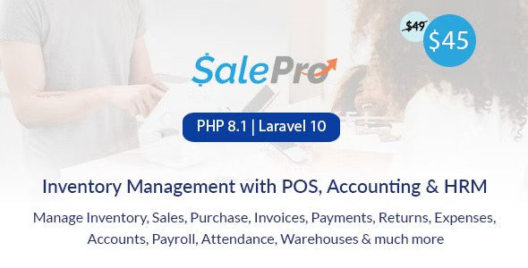 SalePro POS, Inventory Management System, HRM & Accounting v4.2.0