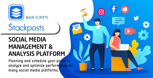 Stackposts v8.0.8  Social Marketing Tool