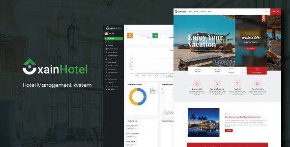 Xain v2.5  Hotel Management System with Website