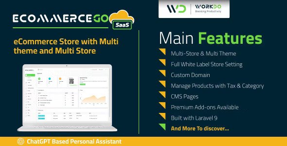 eCommerce  : eCommerceGo SaaS v5.3  eCommerce Store with Multi theme and Multi Store
