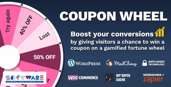 Coupon Wheel For WooCommerce and WordPress