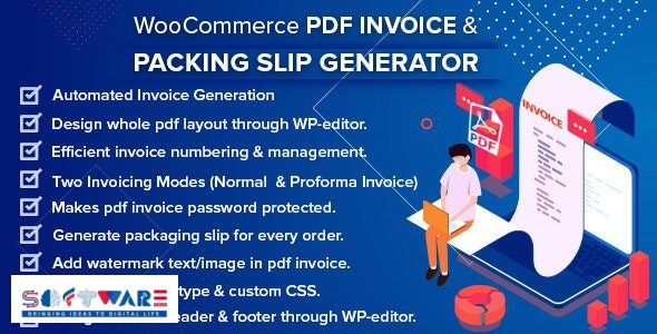 WooCommerce PDF Invoice & Packing Slip with Credit Note 2.4.0
