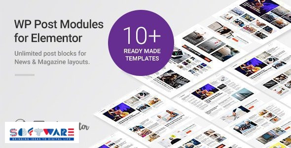 WP Post Modules for NewsPaper and Magazine Layouts (Elementor Addon) 2.2.0