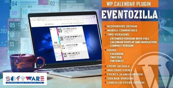EventoZilla 1.5.4 – Event Calendar WordPress Plugin