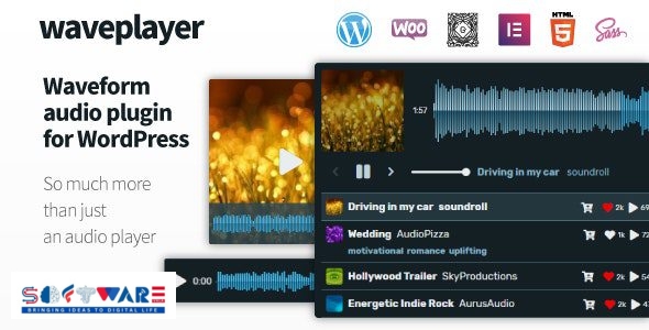 WavePlayer 3.6.2 – Waveform Audio Player for WordPress and WooCommerce