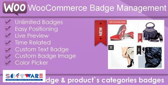 WooCommerce Products Badge Management 5.1
