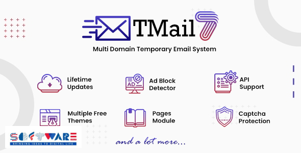 TMail - Multi Domain Temporary Email System