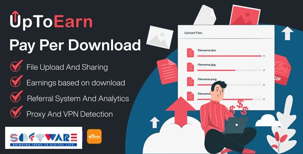 UpToEarn - File Sharing And Pay Per Download Platform