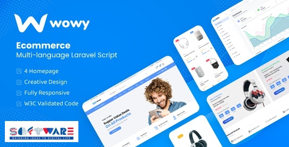 Wowy - Multi-language Laravel eCommerce Script
