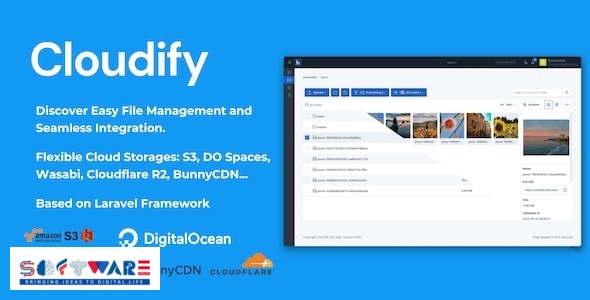 Cloudify - Self-Hosted File Manager and Cloud Storage