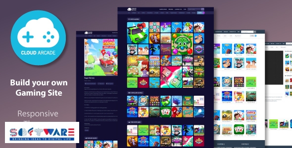 CloudArcade - HTML5 / Web Game Portal CMS