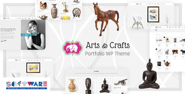 Crafts & Arts 2.5.0 – Handmade Artist WordPress