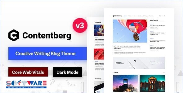 Contentberg 3.0.1 – Content Marketing & Personal Blog
