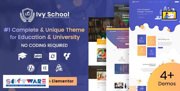 IvyPrep 1.5.5 – Education & School WordPress Theme