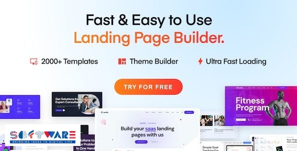 Landio 3.0.10 – Multi-Purpose Landing Page WordPress Theme
