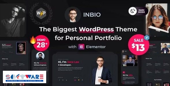 InBio 2.5.1 – Personal Portfolio / Resume Theme