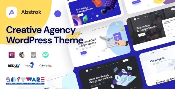 Abstrak 1.5.0 – Creative Agency WordPress Theme