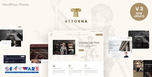 Attorna 3.0 – Law, Lawyer & Attorney