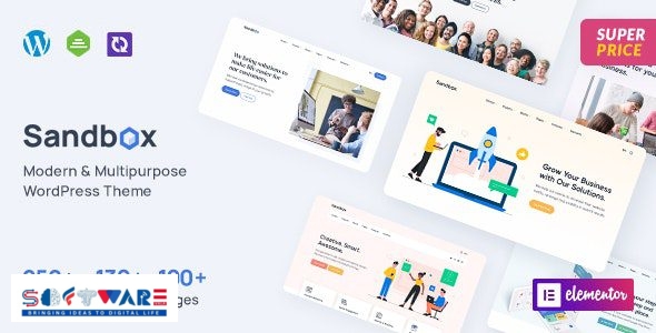 Sandbox 1.1.10 – Modern & Multipurpose WordPress Theme