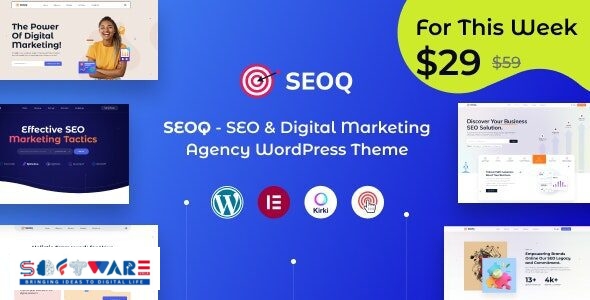 SEOQ 1.0.8 – SEO & Digital Marketing Agency WordPress Theme