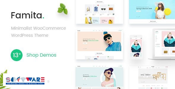 Famita 1.43 – Minimalist WooCommerce WordPress Theme