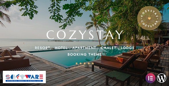 CozyStay 1.4.0 – Hotel Booking WordPress Theme