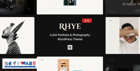 Rhye 3.5.1 – AJAX Portfolio WordPress Theme